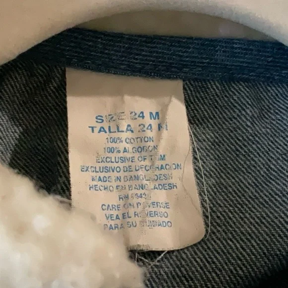 Girls Swing Denim Jacket Toddler Size 24 Months - Picture 7 of 7